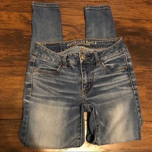 American Eagle 0 short jeggings